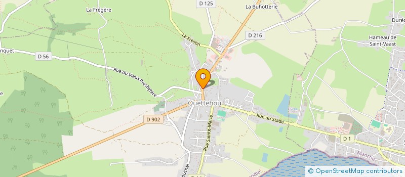 localisation de l'entreprise EARL LEVASSEUR  QUETTEHOU