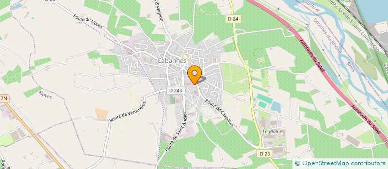 localisation de l'entreprise EARL LEVEQUE RIEU à CABANNES