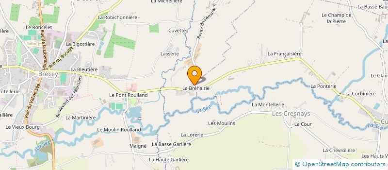 localisation de l'entreprise EARL LEVEQUE YANNICK à SAINT-LAURENT-DE-CUVES
