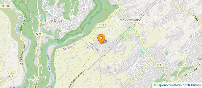 localisation de l'entreprise EARL LG MARAICHERS  LE TAMPON