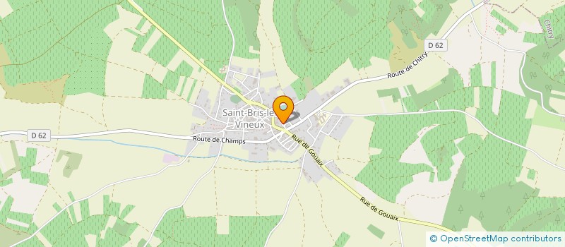 localisation de l'entreprise EARL LHERITIER DUCHENE à SAINT-BRIS-LE-VINEUX