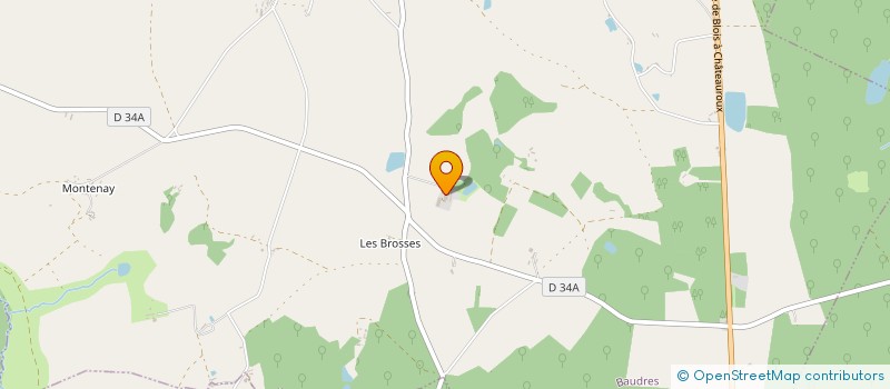 localisation de l'entreprise EARL LILA à ROUVRES-LES-BOIS