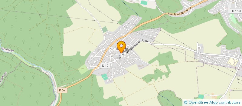 localisation de l'entreprise EARL LIMITEE G ET V HOTTIER  NEUFCHEF