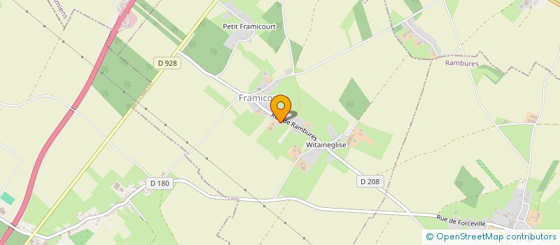 localisation de l'entreprise EARL LIMOUSINE DU GRAND PRE  FRAMICOURT