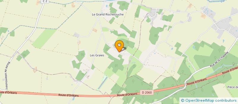 localisation de l'entreprise EARL LIS à VILLEMOUTIERS