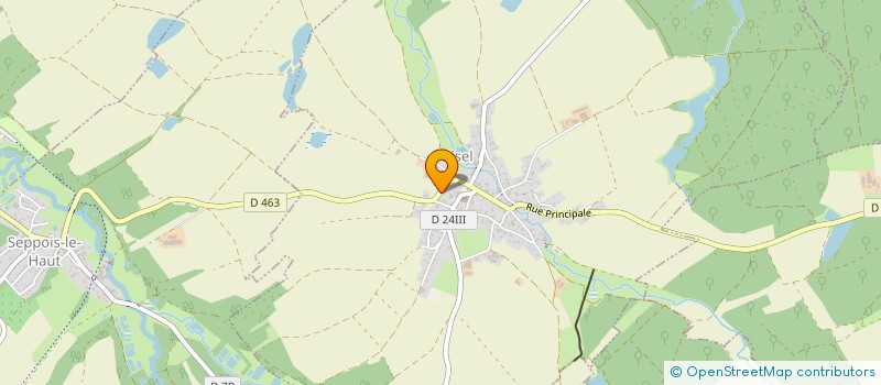 localisation de l'entreprise EARL LISIERE DU BOIS à LARGITZEN