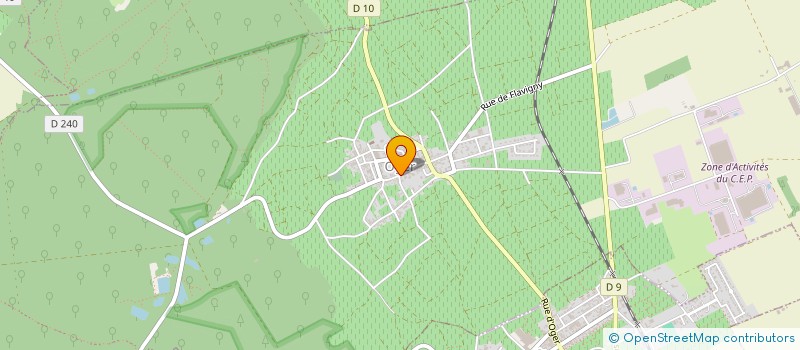 localisation de l'entreprise EARL LOCHE-LEFEBVRE  BLANCS-COTEAUX