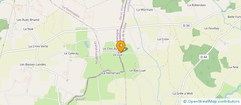 localisation de l'entreprise EARL LOIRE-VILAINE à SION-LES-MINES
