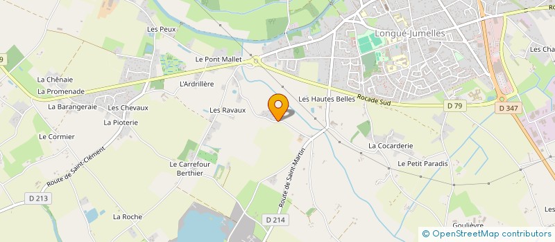 localisation de l'entreprise EARL LOISEAU à LONGUE-JUMELLES