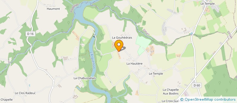 localisation de l'entreprise EARL LOMINE  JUGON-LES-LACS