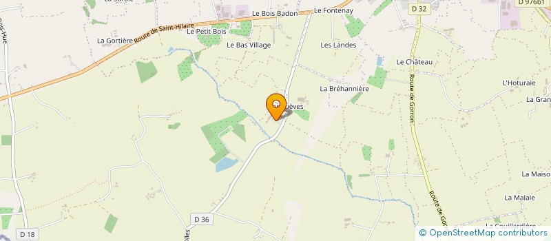 localisation de l'entreprise EARL LONGUEVE à LE TEILLEUL