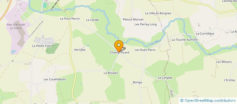 localisation de l'entreprise EARL LORAND à GAEL