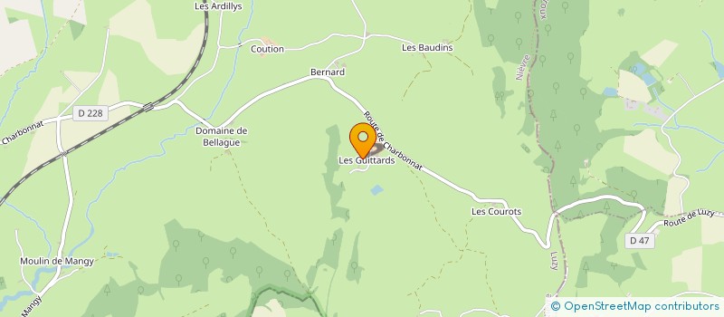 localisation de l'entreprise EARL LORDEY à LUZY