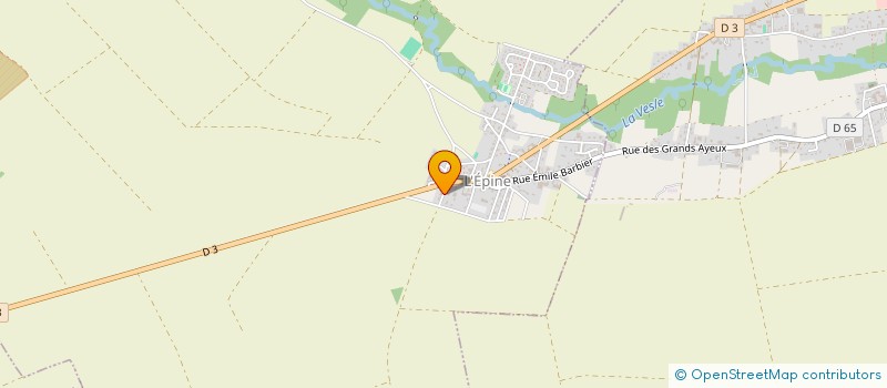 localisation de l'entreprise EARL LORINET  L'EPINE