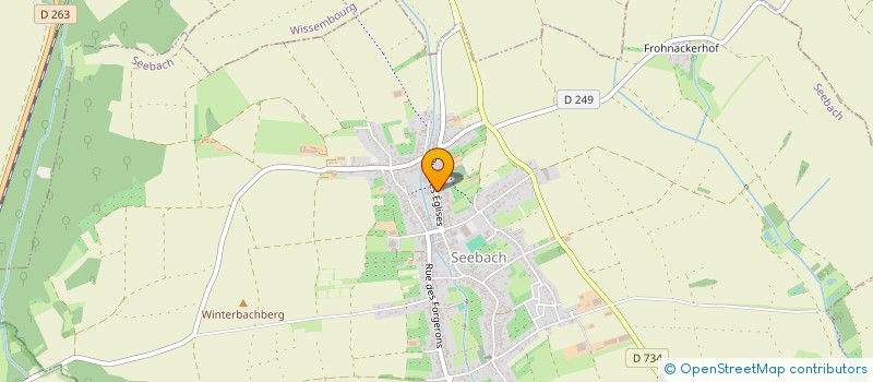 localisation de l'entreprise EARL LORTZ  SEEBACH