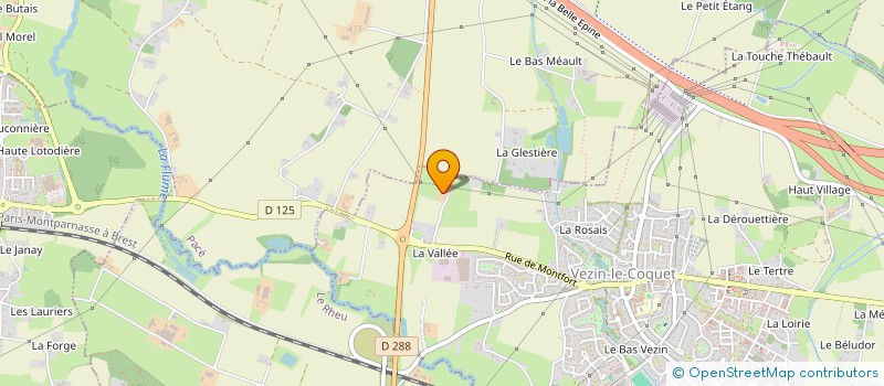 localisation de l'entreprise EARL LOUAZEL PERE ET FILS à VEZIN-LE-COQUET