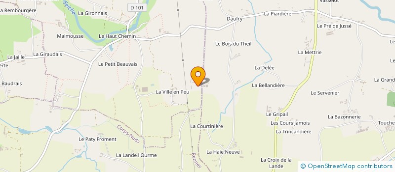localisation de l'entreprise EARL LOUIS à NOUVOITOU