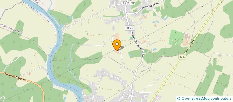 localisation de l'entreprise EARL LOUSTALOT  SAINT-ETIENNE-D'ORTHE