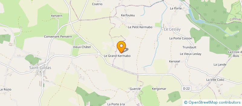 localisation de l'entreprise EARL LOUTRAGE  LE LESLAY