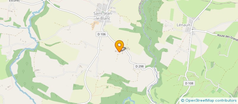 localisation de l'entreprise EARL LOUVRIER à TERRES DE DRUANCE