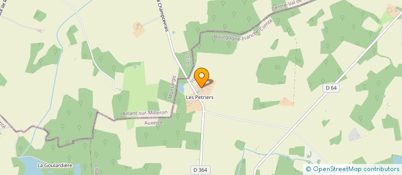 localisation de l'entreprise EARL LOUWS JEAN JACQUES  CHARNY OREE DE PUISAYE