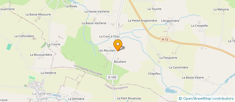 localisation de l'entreprise EARL LOYSANCE à LA CHAPELLE FLEURIGNE