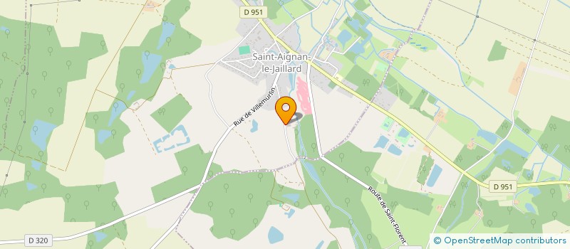 localisation de l'entreprise EARL LUBIN à SAINT-AIGNAN-LE-JAILLARD
