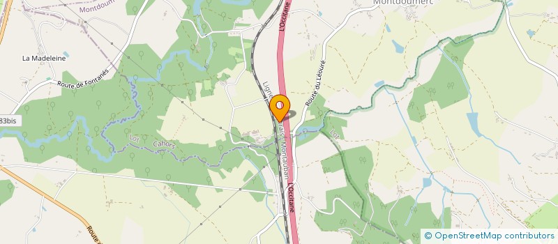 localisation de l'entreprise EARL LUC  MONTDOUMERC