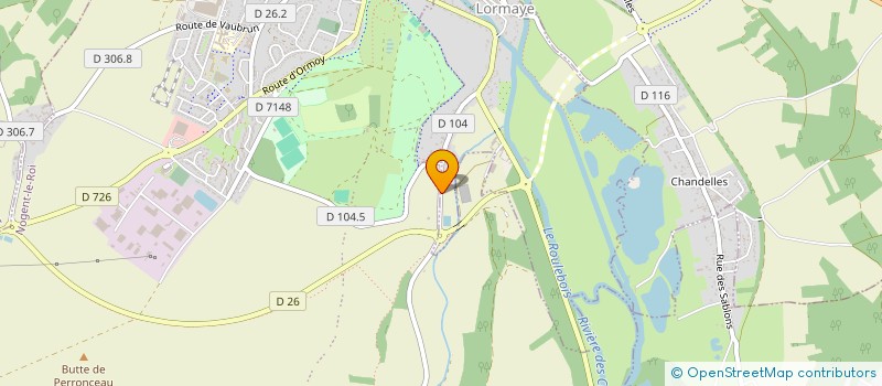 localisation de l'entreprise EARL LUC JOYEUX à NOGENT-LE-ROI