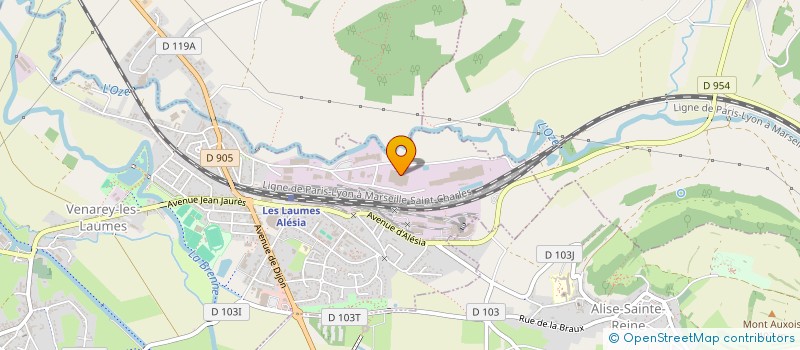 localisation de l'entreprise EARL LUC LEMOINE  LA ROCHE-VANNEAU