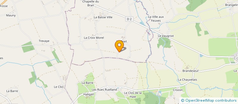 localisation de l'entreprise EARL LUCAS à GAEL