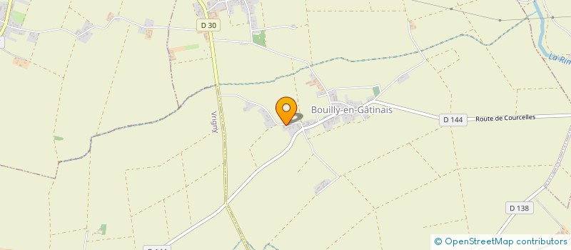 localisation de l'entreprise EARL LUCHARD à BOUILLY-EN-GATINAIS