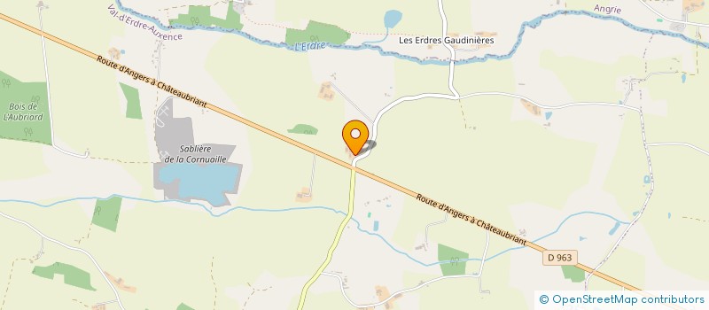 localisation de l'entreprise EARL LUCIANI à VAL D'ERDRE-AUXENCE