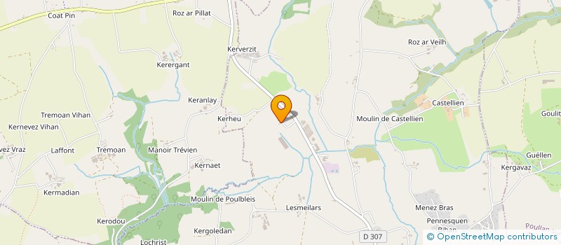 localisation de l'entreprise EARL LUDOVIC LADAN à CONFORT-MEILARS