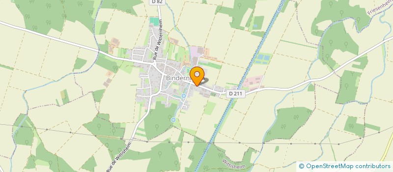 localisation de l'entreprise EARL LUDWIG JONATHAN  BINDERNHEIM