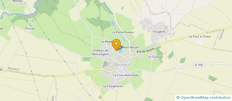 localisation de l'entreprise EARL LUNOZOU à BECELEUF