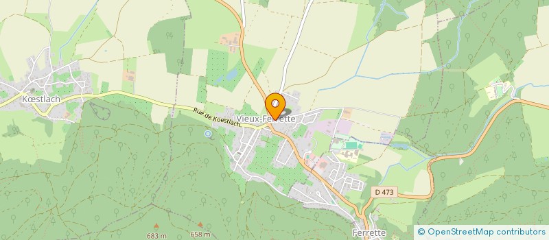 localisation de l'entreprise EARL LUPPACHHOFF  BOUXWILLER