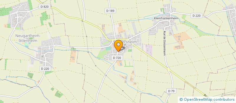 localisation de l'entreprise EARL LUX FREDERIC à SCHNERSHEIM