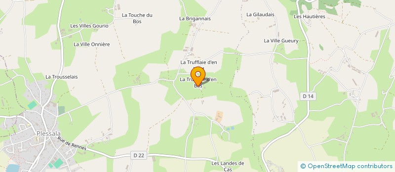 localisation de l'entreprise EARL MA PANACEE à LE MENE