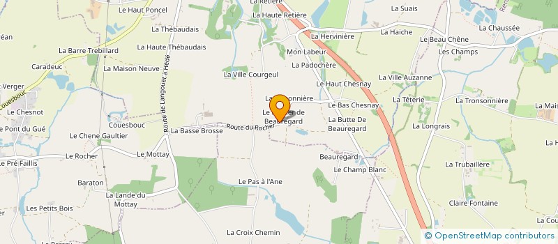 localisation de l'entreprise EARL MACE CHRISTIAN à SAINT-SYMPHORIEN