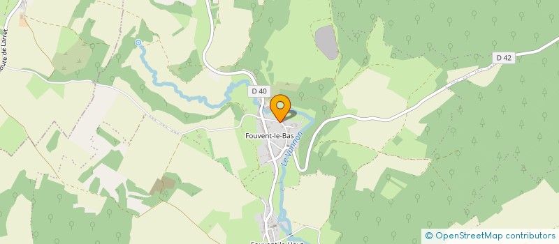 localisation de l'entreprise EARL MACHERET à FOUVENT-SAINT-ANDOCHE