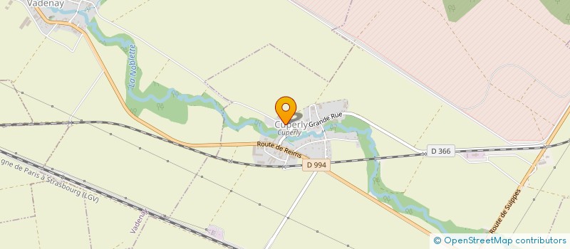 localisation de l'entreprise EARL MACHET-DEMARS  CUPERLY