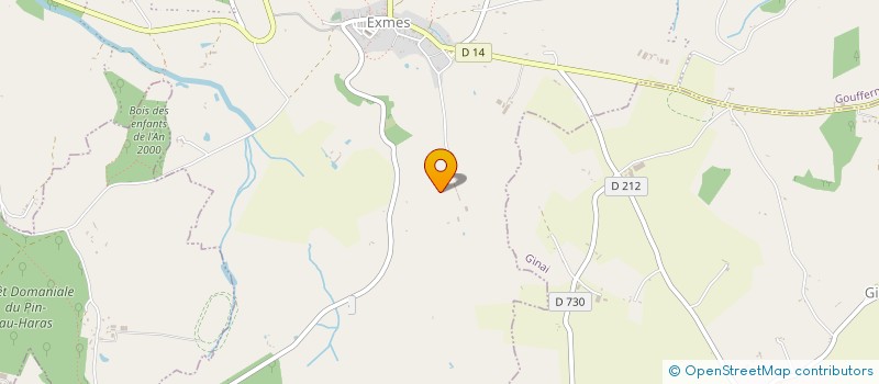 localisation de l'entreprise EARL MADRIK à GOUFFERN EN AUGE