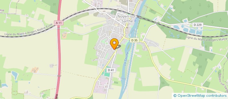 localisation de l'entreprise EARL MAGALIE DURAND à SAINT-PIERRE-DES-BOIS