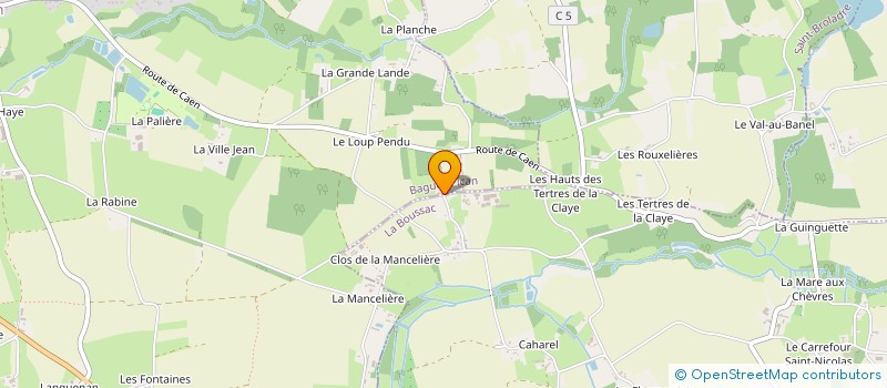 localisation de l'entreprise EARL MAHEU VOLAILLES à CHERRUEIX