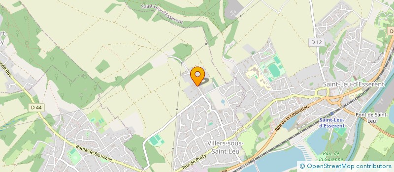 localisation de l'entreprise EARL MAHIEUX  VILLERS-SOUS-SAINT-LEU