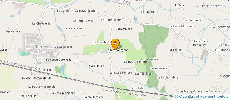 localisation de l'entreprise EARL MAIGNAN à TORCE
