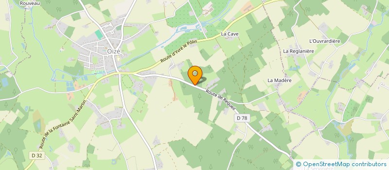 localisation de l'entreprise EARL MAILLARD  OIZE