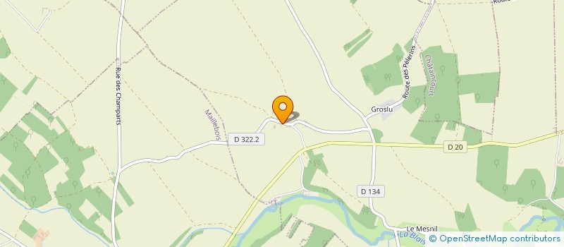 localisation de l'entreprise EARL MAILLIER ET FILS à SAINT-ANGE-ET-TORCAY