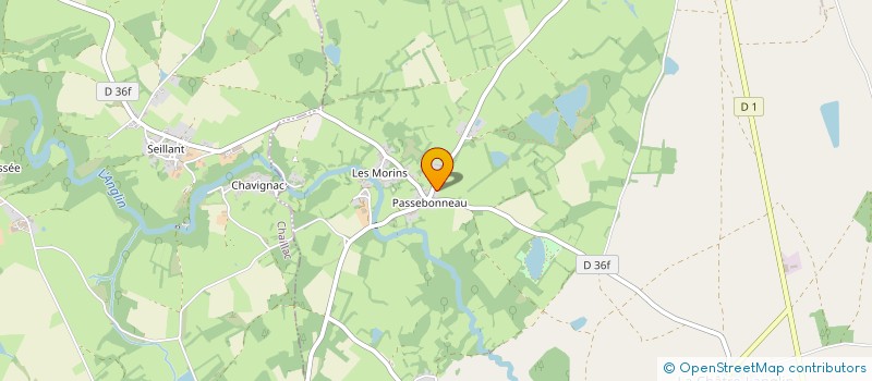 localisation de l'entreprise EARL MAILLOCHON TREVISIOL à LA CHATRE-LANGLIN